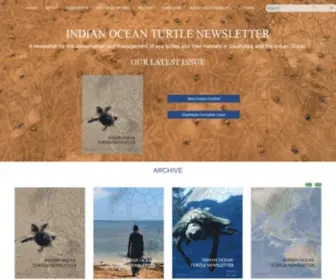 Iotn.org(Indian Ocean Turtle Newsletter) Screenshot
