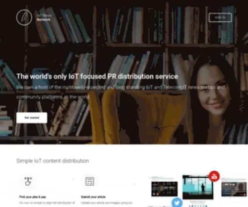 Iotnewsnet.com(IoT News Network IoT News Network) Screenshot