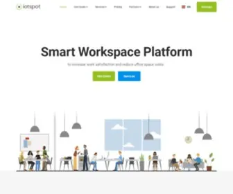 Iotspot.co(We Make Hybrid Work) Screenshot