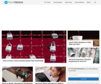 Iottechtrends.com(IoT Tech Trends) Screenshot