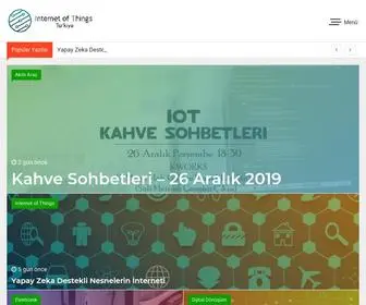 Ioturkiye.com(IoT Türkiye) Screenshot