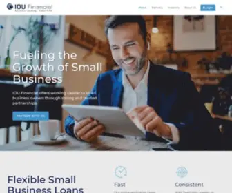 Ioufinancial.com(Affordable Small Business Loans) Screenshot