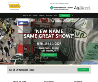 Iowaagexpo.com(Iowa Ag Expo) Screenshot