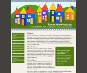 Iowacitycohousing.org(Iowa City Cohousing) Screenshot