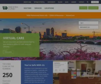 Iowaclinic.com(The Iowa Clinic) Screenshot