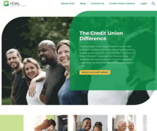Iowacreditunions.com(Iowa Credit Unions) Screenshot