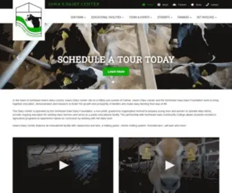 Iowadairycenter.com(The Northeast Iowa Dairy Foundation) Screenshot