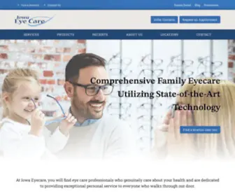 Iowaeyecare.com(Eastern Iowa Eye Doctors) Screenshot