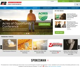 Iowafarmbureau.com(Iowa Farm Bureau) Screenshot
