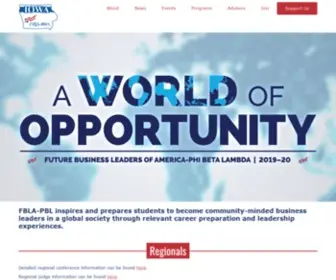 Iowafbla.org(Iowa FBLA) Screenshot