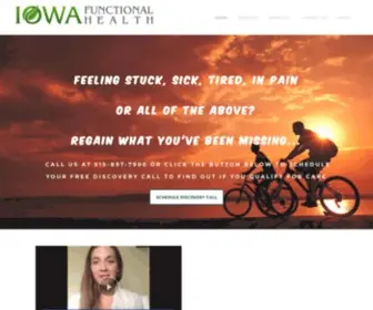 Iowafunctionalhealth.com(Functional Medicine and Functional Rehab) Screenshot