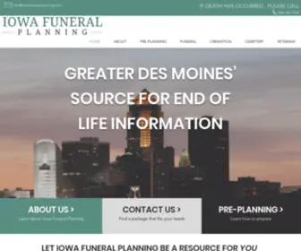 Iowafuneralplanning.com(Iowa Funeral Planning) Screenshot