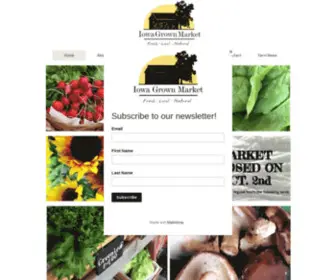 Iowagrownproduce.com(Iowa Grown Market) Screenshot