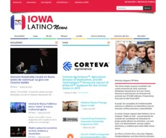 Iowalatinonews.com(IOWA Latino News) Screenshot