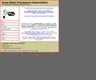 Iowameatprocessors.org(IMPA) Screenshot