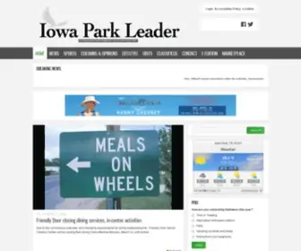 Iowaparkleader.com(Iowa Park Leader) Screenshot