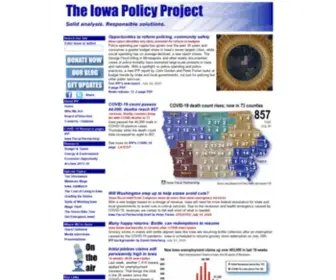Iowapolicyproject.org(The Iowa Policy Project) Screenshot