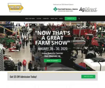 Iowapowershow.com(Iowa Ag Expo) Screenshot