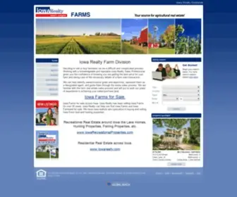 Iowarealtyfarms.com(Iowa Realty) Screenshot