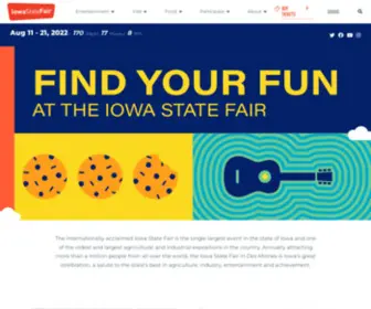 Iowastatefair.info(Iowa State Fair) Screenshot