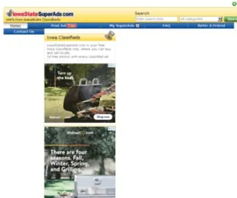 Iowastatesuperads.com(Iowa Classifieds) Screenshot