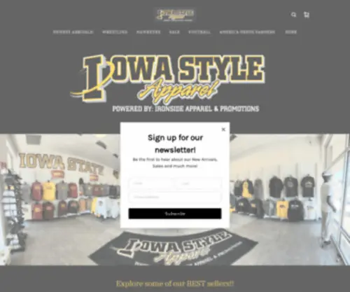 Iowastyleapparel.com(Iowastyleapparel) Screenshot