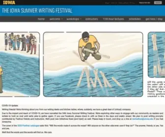 Iowasummerwritingfestival.org(Web hosting) Screenshot