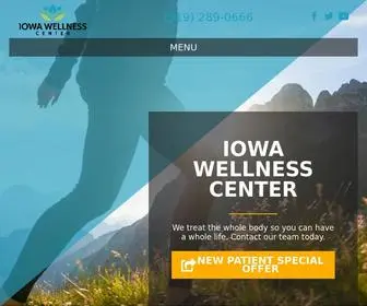 Iowawellnesscenter.com(North Liberty Wellness Care) Screenshot