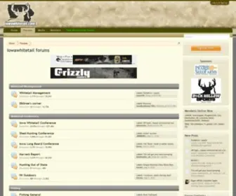 Iowawhitetail.com(Iowa whitetail hunting) Screenshot