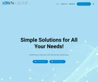 Iowngroup.me(The Investment Platform of the Future) Screenshot