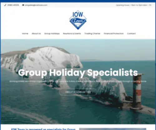 Iowtours.com(IOW Tours) Screenshot
