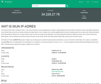 IP-Adres.nl(Wat is mijn IP) Screenshot
