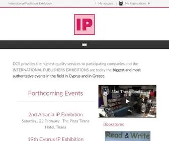 IP-Exhibitions.eu(International Publishers Exhibition) Screenshot