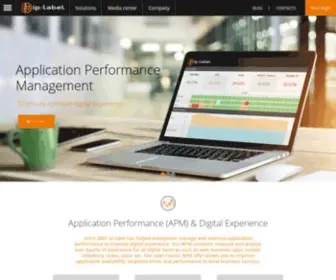 IP-Label.net(Application Performance Management & Monitoring User Experience) Screenshot