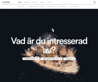 IP-Only.net(Fiber är en framtidssäker lösning som ger ökad trygghet) Screenshot