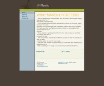 IP-Plastic.com(Clear polycarbonate sheets) Screenshot