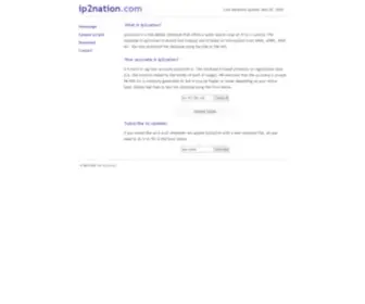 IP2Nation.com(Resolve IP to country) Screenshot