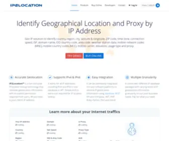 IP2Region.com(IP Address to Identify Geolocation Information) Screenshot