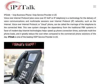 IP2Talk.com(Voip Services) Screenshot