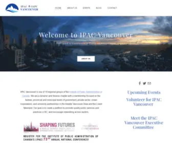 Ipac-Vancouver.ca(IPAC VANCOUVER) Screenshot