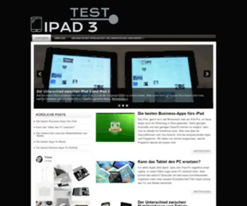 Ipad-3-Test.de(Das neue ipad) Screenshot