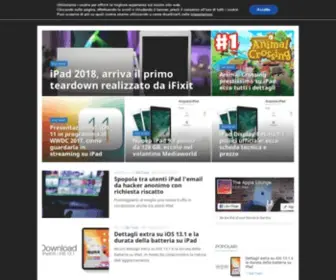 Ipad.it(Il sito italiano All About iPad) Screenshot