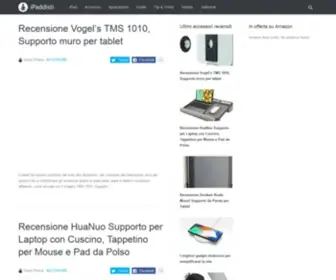 Ipaddisti.it(Tutti i Giorni Nuovi Articoli sull'iPad) Screenshot