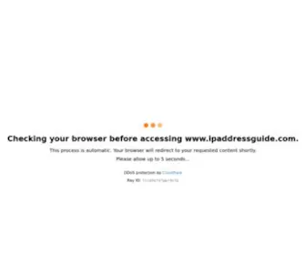 Ipaddressguide.com(Free IP address tools for IPv4 and IPv6) Screenshot