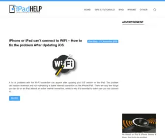 Ipadhelp.com(IPad Help) Screenshot