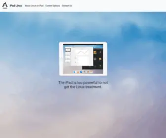 Ipadlinux.org(IPad Linux) Screenshot