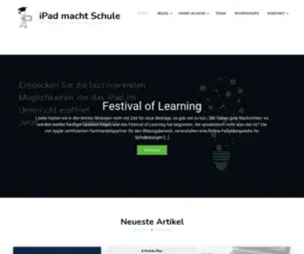 Ipadmachtschule.at(IPad macht Schule) Screenshot