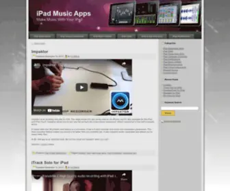 Ipadmusicapps.ca(IPad Music Apps) Screenshot