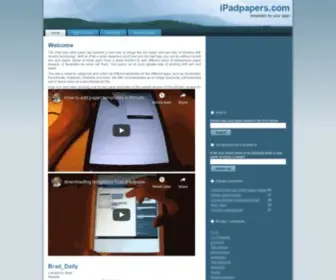 Ipadpapers.com(Penultimate paper templates) Screenshot