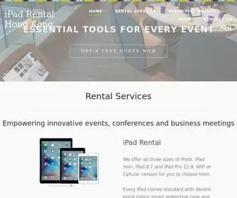 Ipadrental.hk(IPad Rental Hong Kong) Screenshot